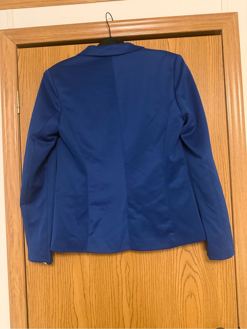 ZARA woman cobalt blue blazer size XL - Picture 6 of 6